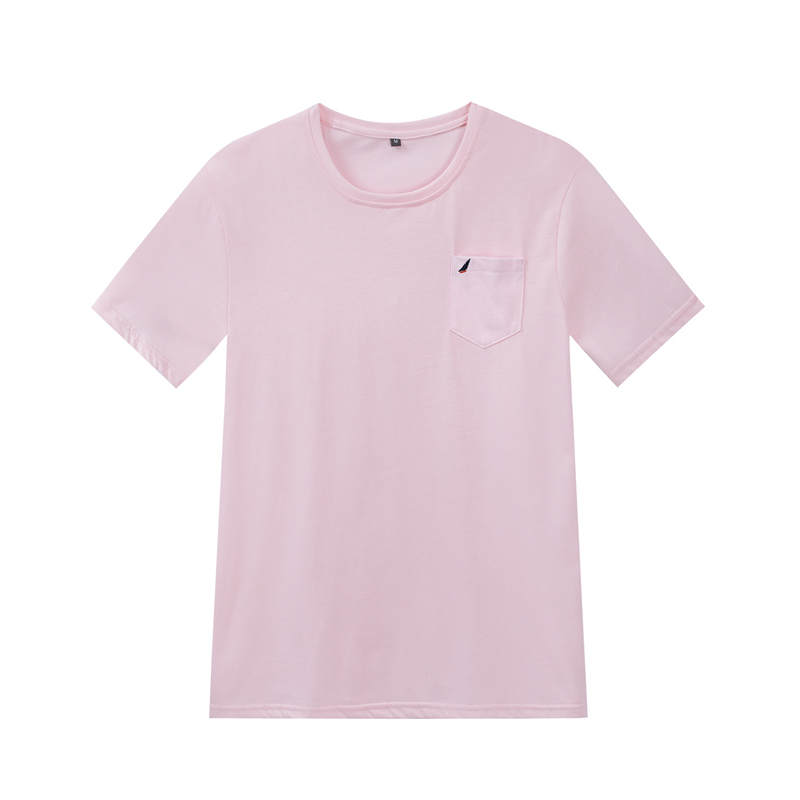 2020 Summer New Solid Color Smart Casual Embroidery T-Shirt Men Short Sleeve 100% Cotton O-Neck Plain Tshirt High Quality Tees, Pink
2020 Summer New Solid Color Smart Casual Embroidery T-Shirt Men Short Sleeve 100% Cotton O-Neck Plain Tshirt High Quality Tees, Pink
