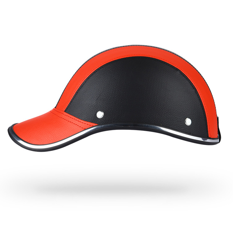 Motorcycle Leather Helmets Bike Scooter Half Open Face Protective Helmet Hard Hat-Safety Unisex Racer Helmet Baseball Cap, A1
Motorcycle Leather Helmets Bike Scooter Half Open Face Protective Helmet Hard Hat-Safety Unisex Racer Helmet Baseball Cap, A1