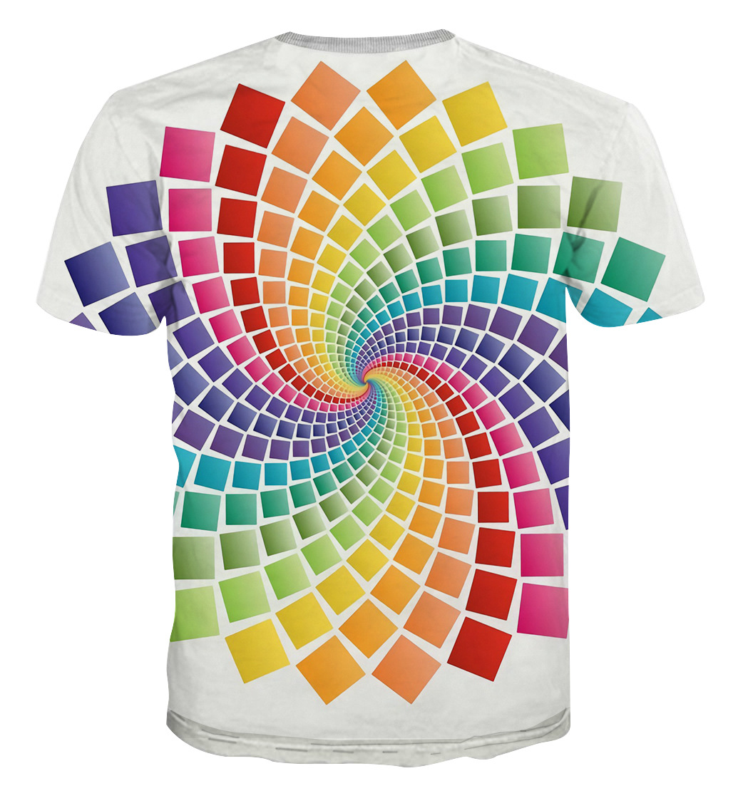Ebaihui Summer 3D Printed Psychedelic Vortex T-shirts for Men and Women with Short Sleeves Hot Style Tops AE751, Orange
Ebaihui Summer 3D Printed Psychedelic Vortex T-shirts for Men and Women with Short Sleeves Hot Style Tops AE751, Orange