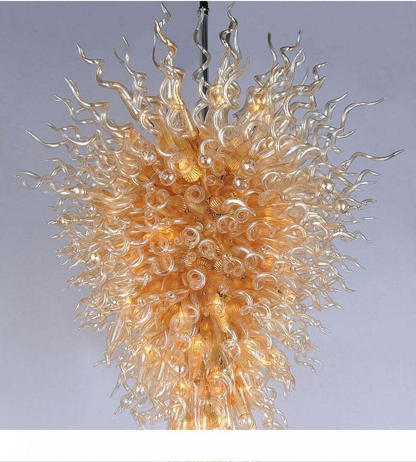 100% Mouth Blown Borosilicate Fashion Golden Lamp Contemporary Art Decor Style Murano Glass Chandelier Lamps
100% Mouth Blown Borosilicate Fashion Golden Lamp Contemporary Art Decor Style Murano Glass Chandelier Lamps