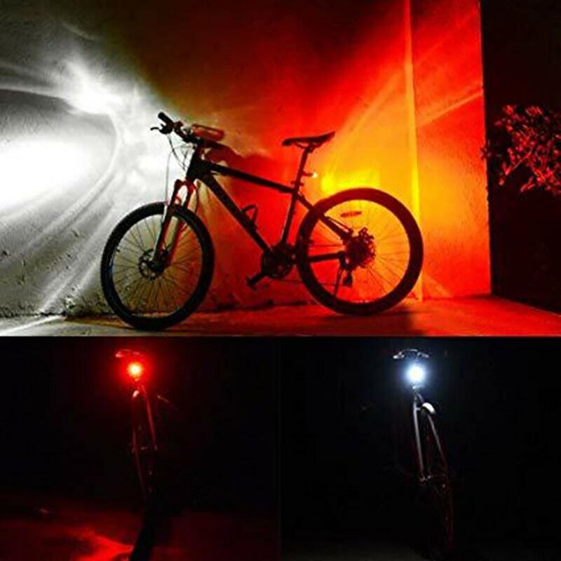 Bright Cycling Bike 3 LED Headlights 4 Modes USB Rechargeable Tail Clip Light Waterproof Bicycle Accessories
Bright Cycling Bike 3 LED Headlights 4 Modes USB Rechargeable Tail Clip Light Waterproof Bicycle Accessories
