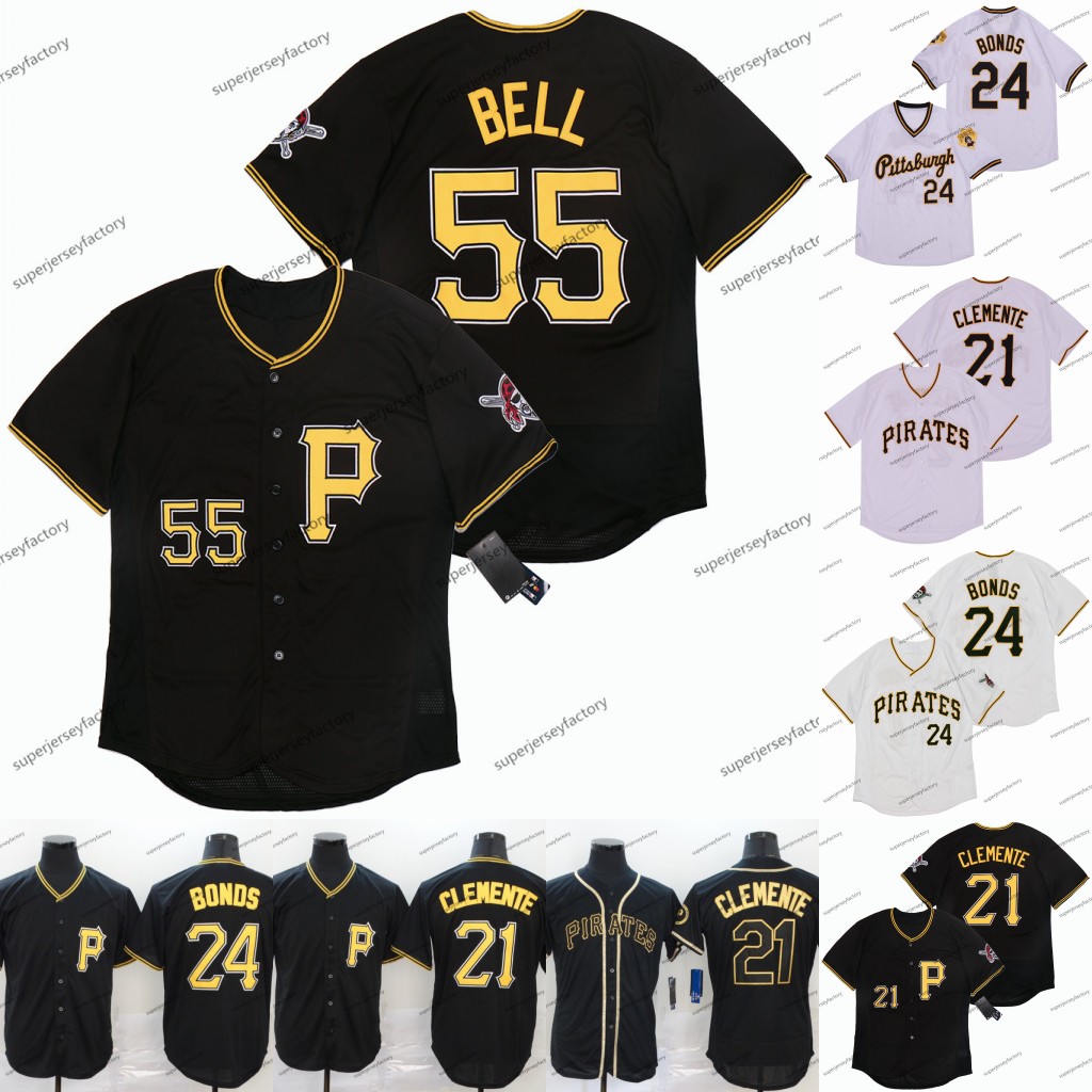 55 Josh Bell Jersey 24 Barry Bonds 21 Roberto Clemente Golden Double Stitched White Green IN STOCK High Quality Baseball Jerseys
55 Josh Bell Jersey 24 Barry Bonds 21 Roberto Clemente Golden Double Stitched White Green IN STOCK High Quality Baseball Jerseys