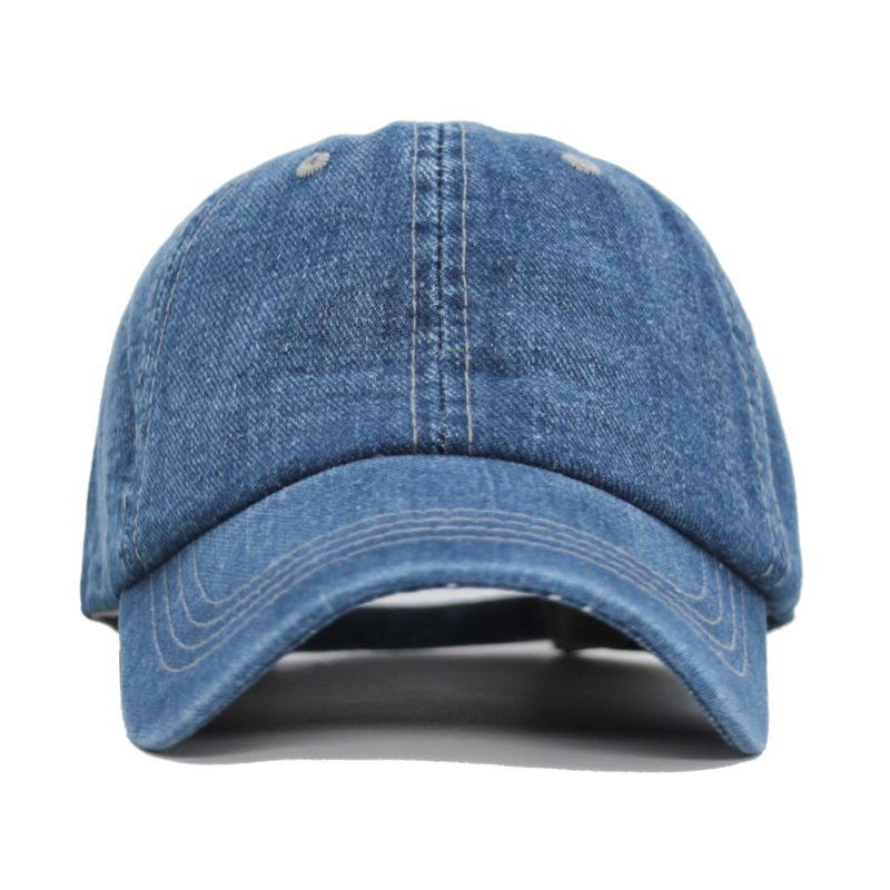 Xlamulu Solid Denim Baseball Cap Men Women Jeans Snapback Caps Casquette Plain Bone Hat Gorras Men Casual Blank Dad Male Hats CX200714
