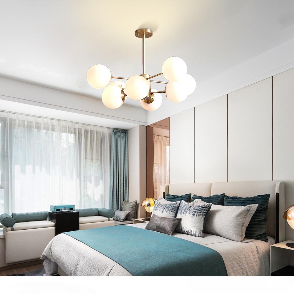 Nordic glass balls chandelier 6 8 12 heads lighting living room bedroom branch copper lamp magic bean home decoration LED light fixtures
Nordic glass balls chandelier 6 8 12 heads lighting living room bedroom branch copper lamp magic bean home decoration LED light fixtures