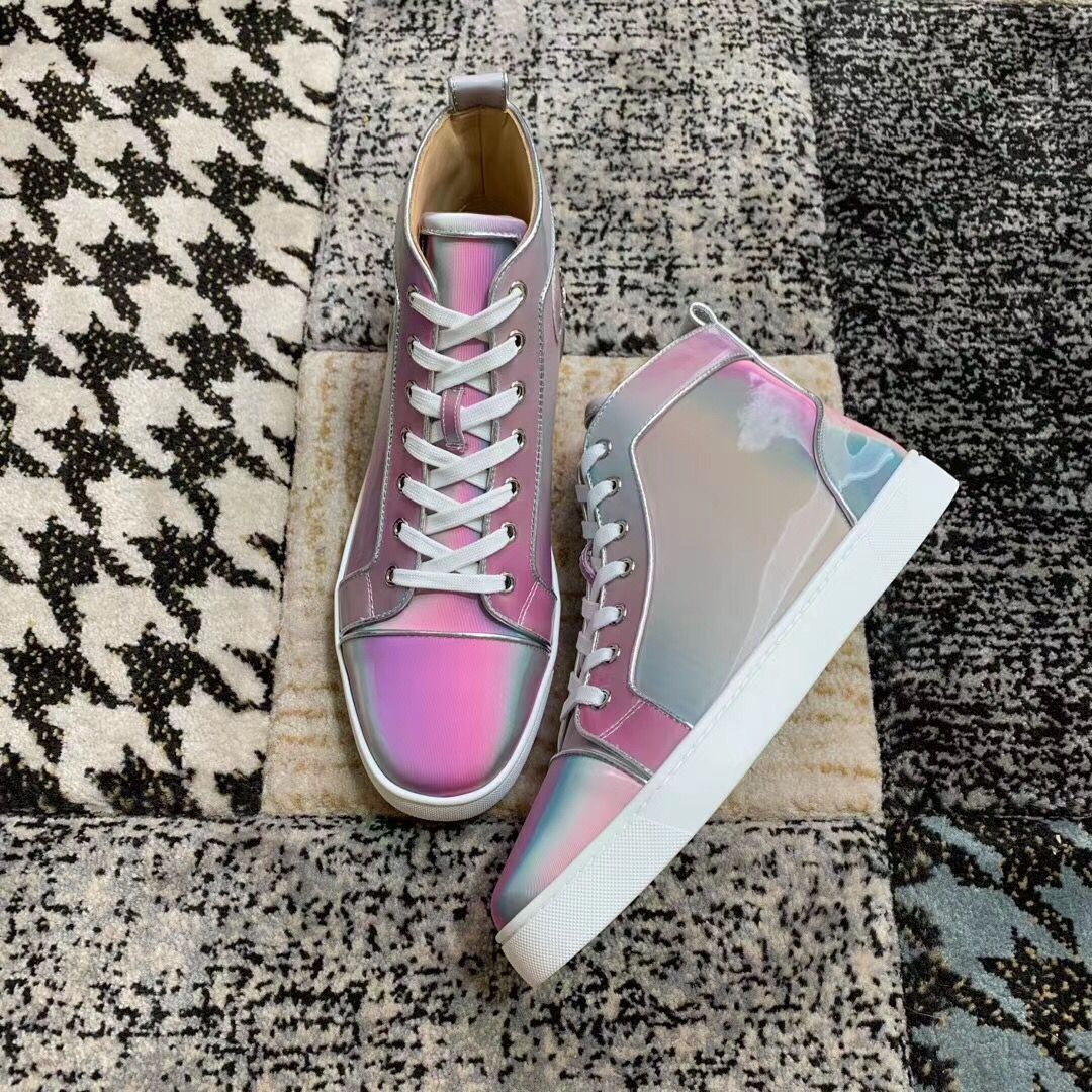 Luxury Designer Glitter Colors Leather Red Bottom Sneakers Shoes Women,Men Red-Sole Casual Walking Party,Wedding,Dress Fashion Trainers EU35-47, Black
Luxury Designer Glitter Colors Leather Red Bottom Sneakers Shoes Women,Men Red-Sole Casual Walking Party,Wedding,Dress Fashion Trainers EU35-47, Black