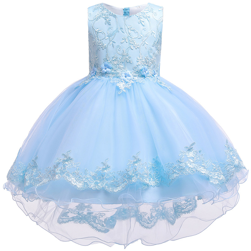 Children Birthday Clothing Embroidery Lace Big Bow Baby Girl Dress for Wedding Party Kids Dresses for Girls Trailing Dress, White
Children Birthday Clothing Embroidery Lace Big Bow Baby Girl Dress for Wedding Party Kids Dresses for Girls Trailing Dress, White