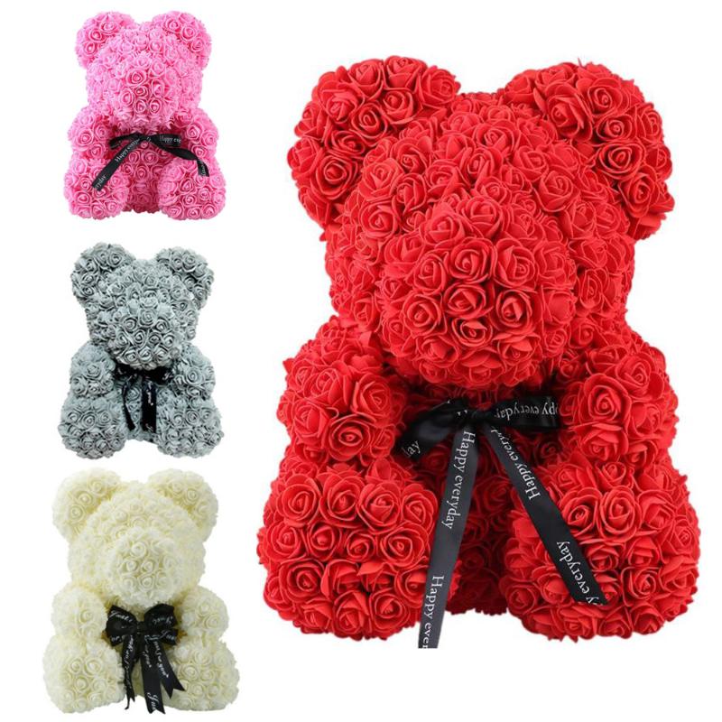 Hot Sale Cheap 40cm Bear of Roses Soap Foam Artificial Flowers Home Wedding Festival DIY Wedding Decoration Gift Box, Dark pink
Hot Sale Cheap 40cm Bear of Roses Soap Foam Artificial Flowers Home Wedding Festival DIY Wedding Decoration Gift Box, Dark pink