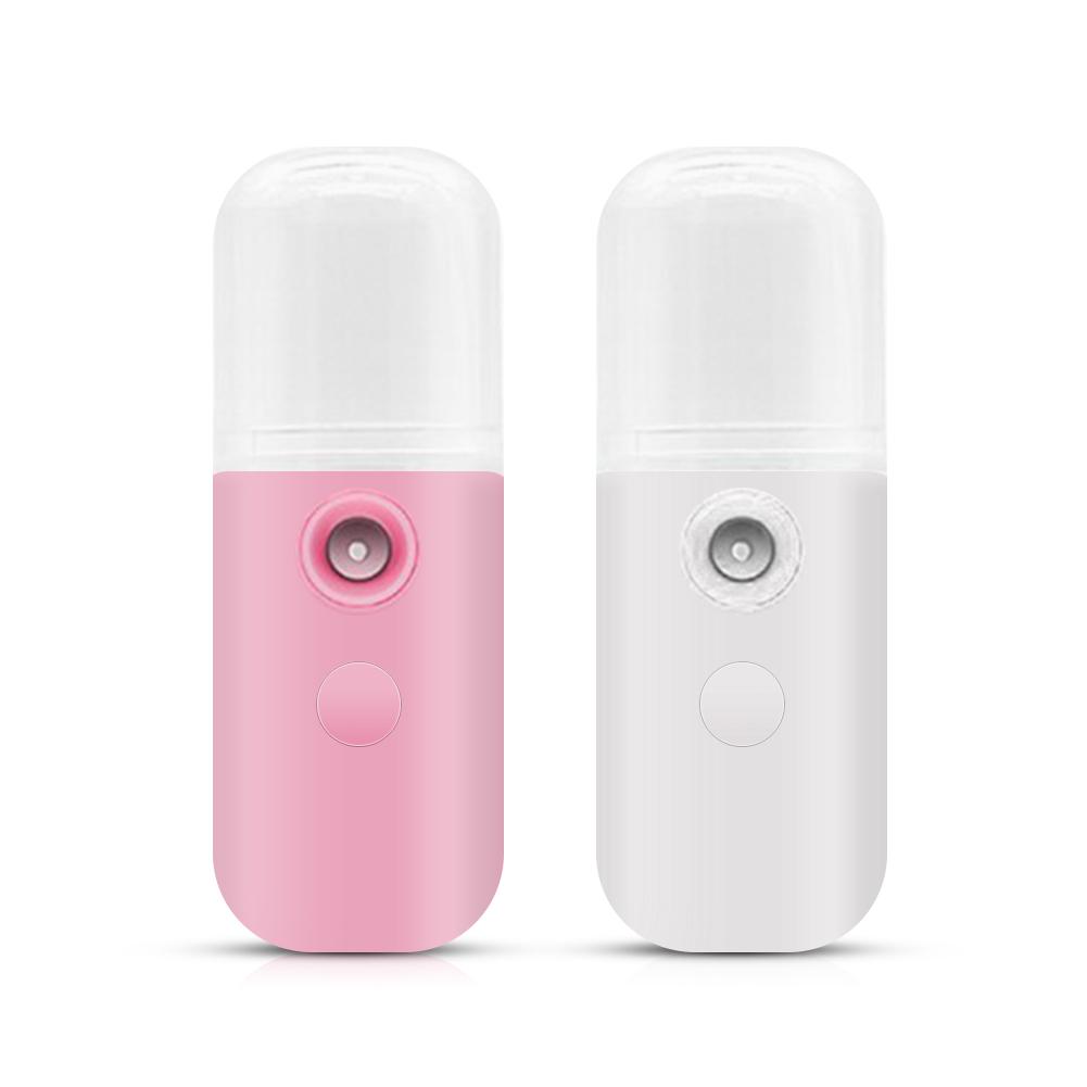 Mist Sprayer Mini 30ml Nano Portable Face Spray Facial Body Steamer Moisturizing Skin Care Humidifier Instruments DHL Free Shipping
