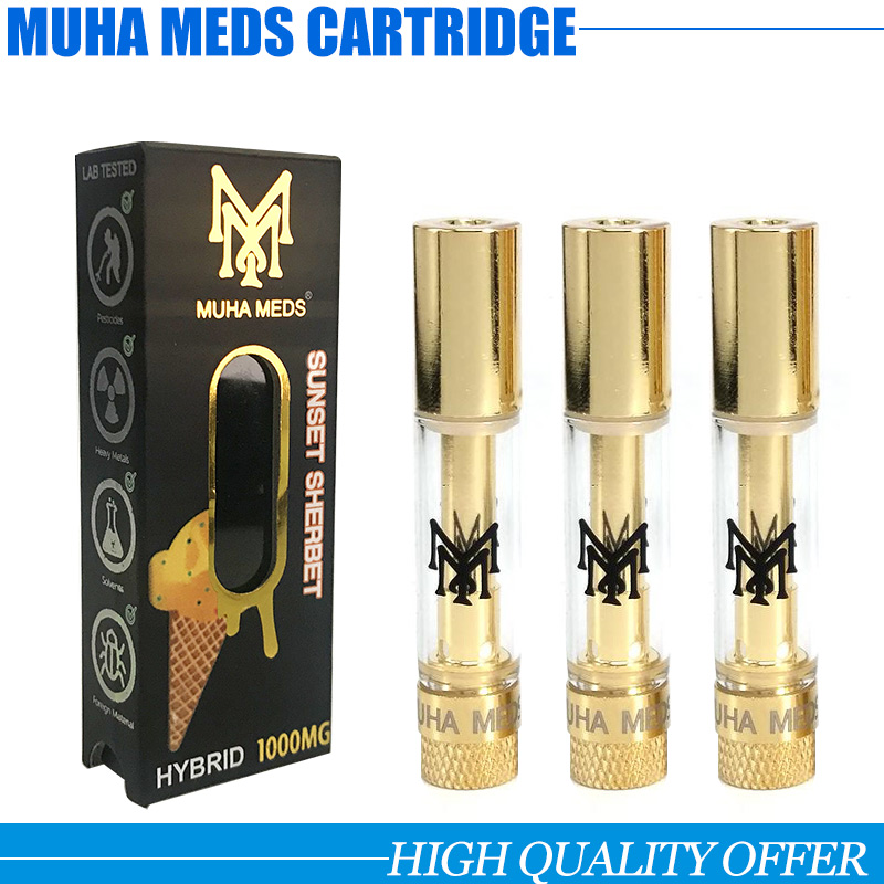 2020newest Muha Meds Vape Cartridges 0.8ml Ceramic Coil Cartridge Empty Vape Pen Glass Tank Vaporizer MUHA MEDS Carts Atomizers 510 Thread
2020newest Muha Meds Vape Cartridges 0.8ml Ceramic Coil Cartridge Empty Vape Pen Glass Tank Vaporizer MUHA MEDS Carts Atomizers 510 Thread