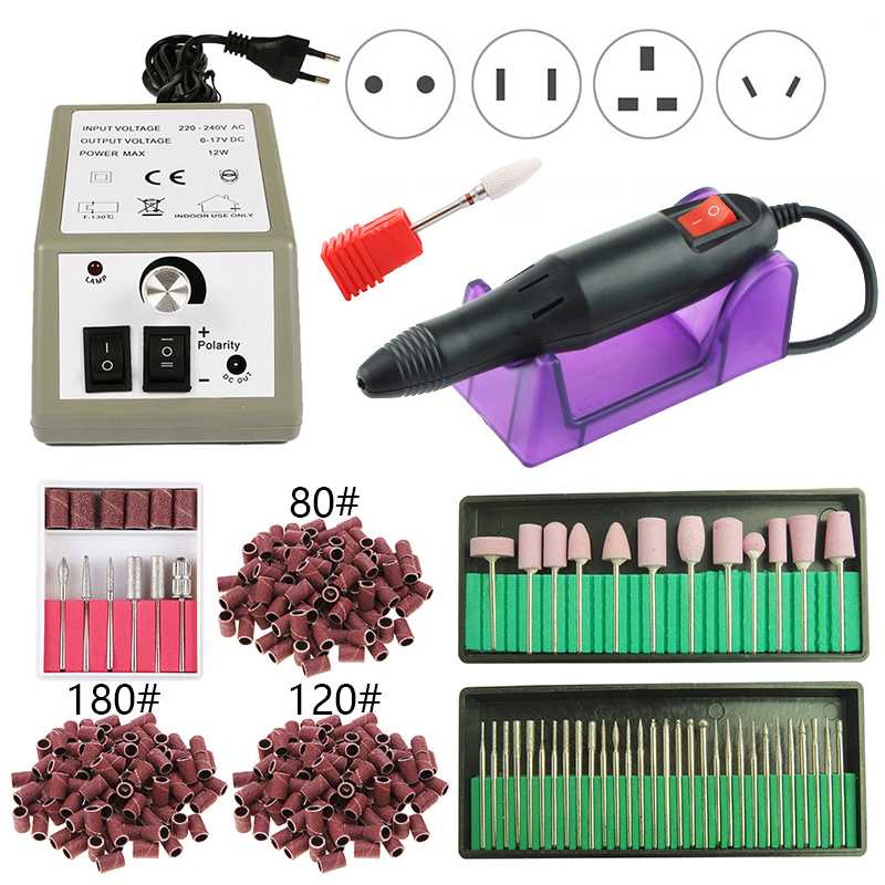 20000RPM Electric Nail Drill Machine Professional Manicure Pedicure Nail Drill Equipment Tools File Strong Kit
20000RPM Electric Nail Drill Machine Professional Manicure Pedicure Nail Drill Equipment Tools File Strong Kit