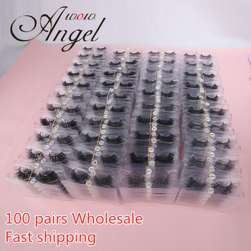 WOWANGEL Faux 3D Mink Lashes Wholesale Mink Lashes Make Up Extension For Beauty Natural Eyelashes Fluffy Bulk
WOWANGEL Faux 3D Mink Lashes Wholesale Mink Lashes Make Up Extension For Beauty Natural Eyelashes Fluffy Bulk