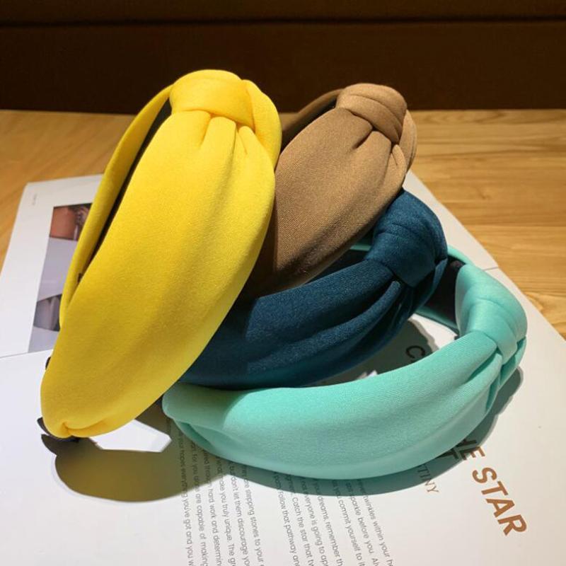 New Fashion Women Headband Solid High Elastic Hair Band Center Knot Wide Side Hairband Adult Turban Hair Accessories
New Fashion Women Headband Solid High Elastic Hair Band Center Knot Wide Side Hairband Adult Turban Hair Accessories