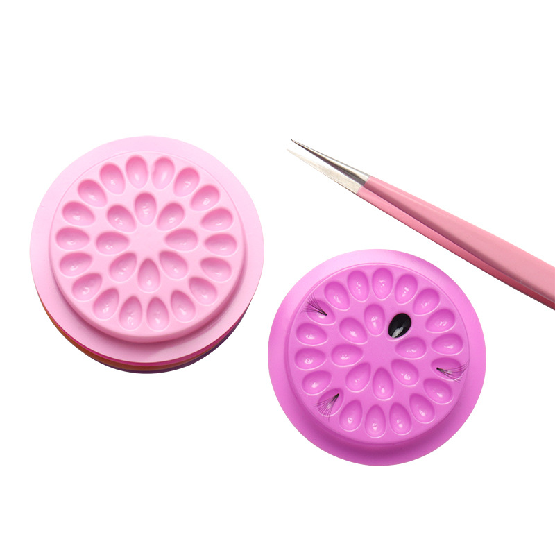 Glue Gasket Eyelash glue holder Adhesive Pallet Eyelash Extension pads stand on plastic makeup tools
Glue Gasket Eyelash glue holder Adhesive Pallet Eyelash Extension pads stand on plastic makeup tools