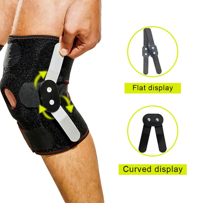 1PC Sports Kneepad Double Hinged Knee Brace Open Patella Support Stabilizer Sports Wraps Basketball Volleyball Protector, Black
1PC Sports Kneepad Double Hinged Knee Brace Open Patella Support Stabilizer Sports Wraps Basketball Volleyball Protector, Black