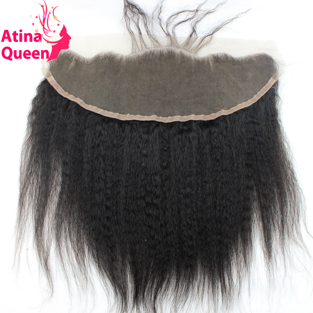 Atina Queen Kinky Straight 13x4 Ear to Ear Full Lace Frontal Closure With Baby Hair Italian Coarse Remy Human Hair Free Shipping, Natural color
Atina Queen Kinky Straight 13x4 Ear to Ear Full Lace Frontal Closure With Baby Hair Italian Coarse Remy Human Hair Free Shipping, Natural color