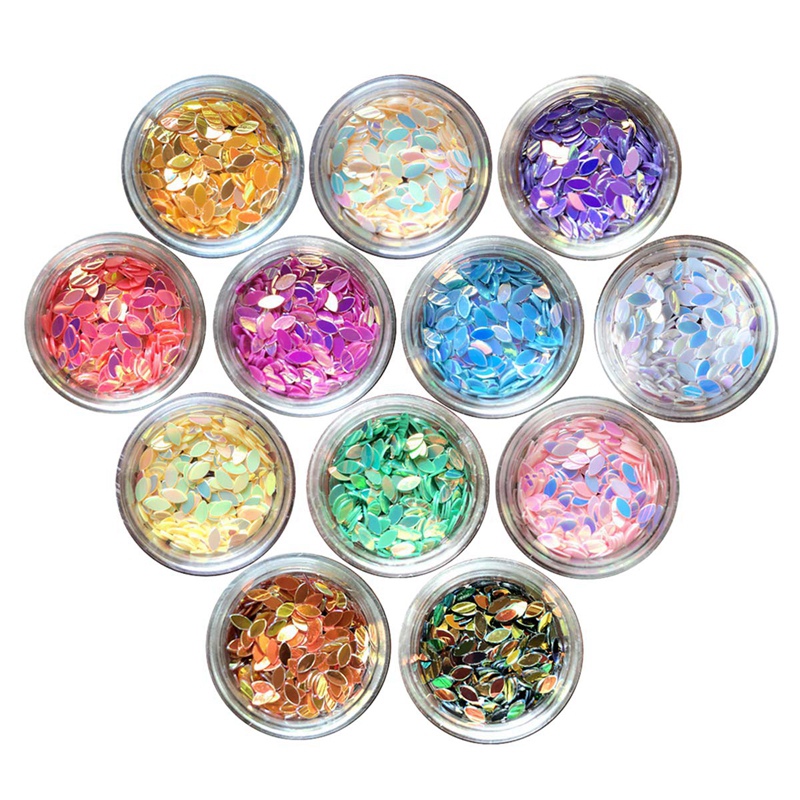 Nail Art Flake 12 Boxes Nail Glitters Horse Eye Sparkling Sequins Chunky Glitters for Slime, Face and Eye Make Up (12 Colors, Ho, Multi
Nail Art Flake 12 Boxes Nail Glitters Horse Eye Sparkling Sequins Chunky Glitters for Slime, Face and Eye Make Up (12 Colors, Ho, Multi