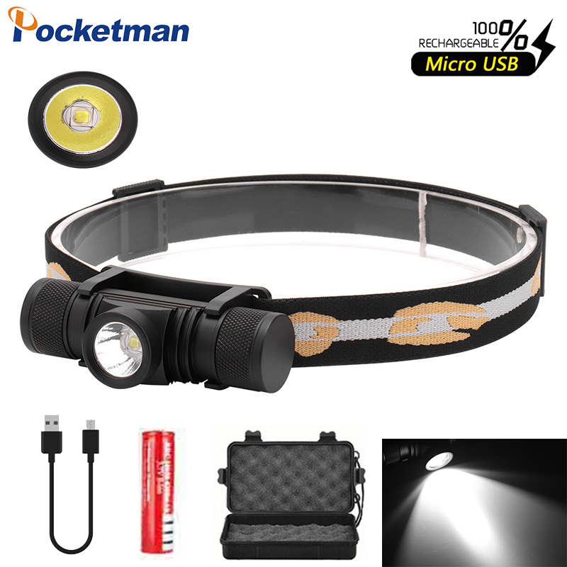30000 Lumens XM-L2 LED Headlight USB Rechargeable headlamp use 18650 Battery for Fishing Head Removable headlights
30000 Lumens XM-L2 LED Headlight USB Rechargeable headlamp use 18650 Battery for Fishing Head Removable headlights