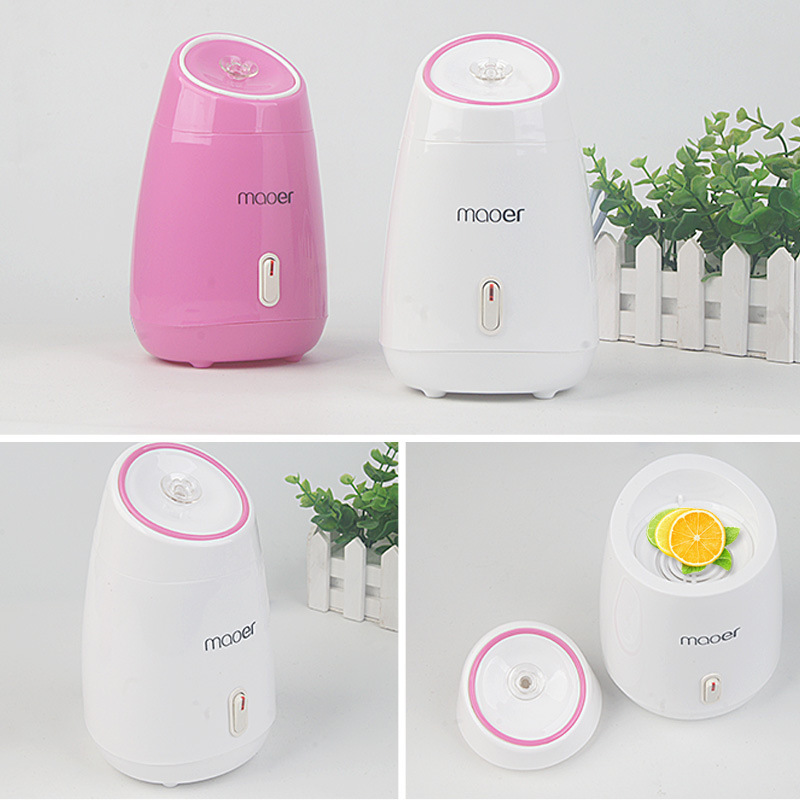 Fruit vegetable Facial Face Steamer household Spa beauty instrument Thermal nano spray water whitening face steamer machine CX200716