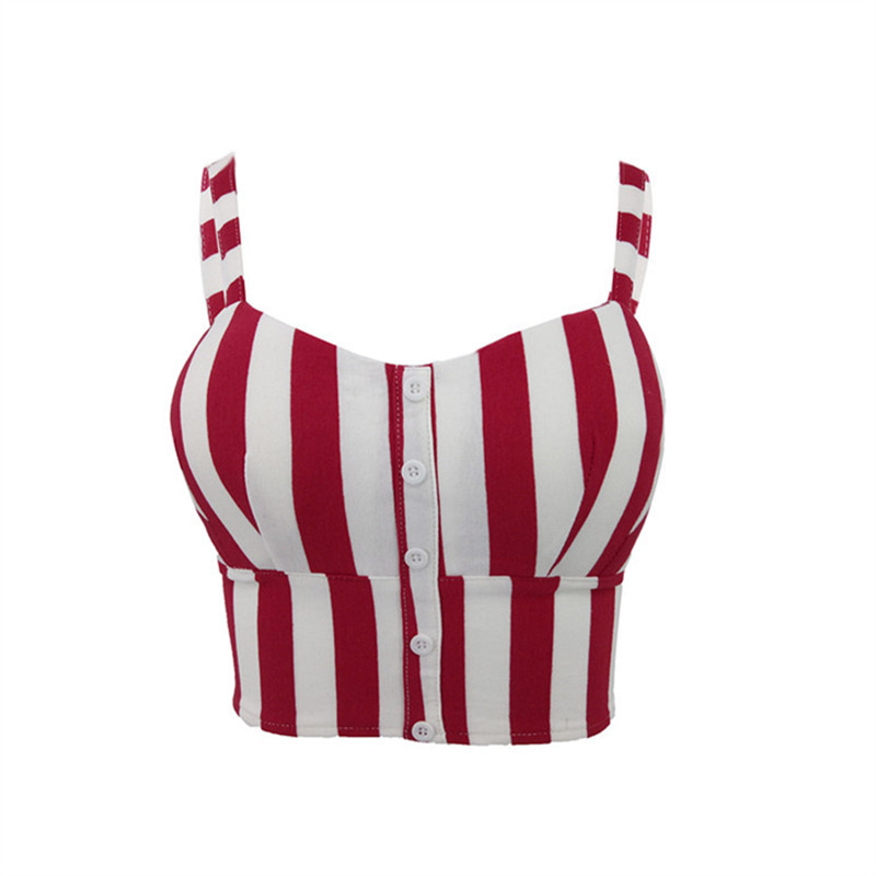 Female Active Tank Striped Women Tops Sexy Cropped Tops Elasticity Women Feminino Bustier Crop Top Cami Tank Top, Black 
Female Active Tank Striped Women Tops Sexy Cropped Tops Elasticity Women Feminino Bustier Crop Top Cami Tank Top, Black