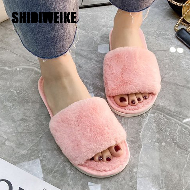 2020 Womens Fur Slippers Winter Shoes Big Size Home Slippers Plush Women Indoor Warm Fluffy Cotton Shoes Q974, Black
2020 Womens Fur Slippers Winter Shoes Big Size Home Slippers Plush Women Indoor Warm Fluffy Cotton Shoes Q974, Black
