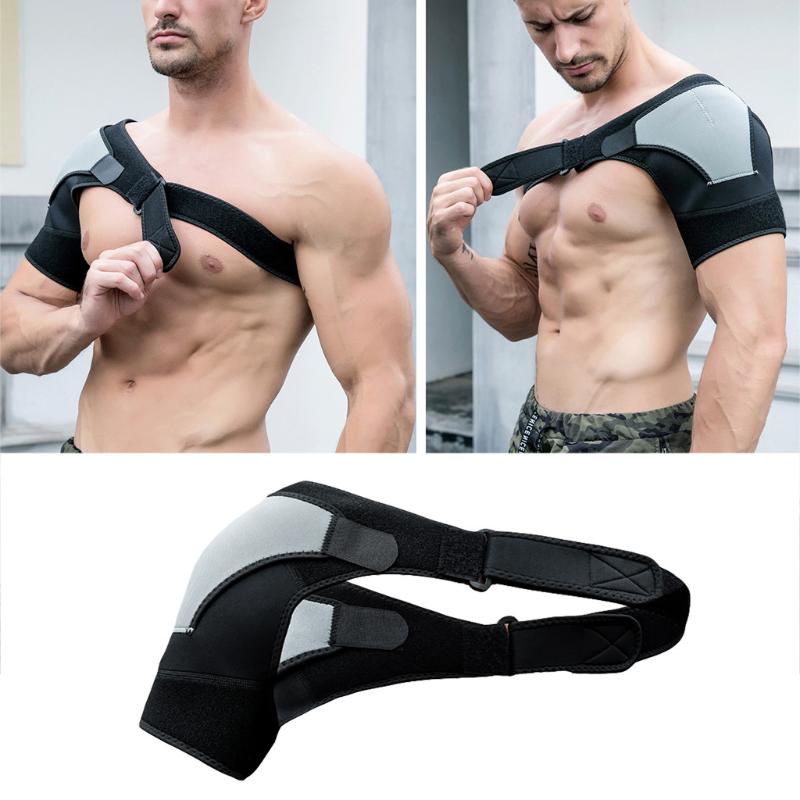 Shoulder Brace Rotator Cuff Pain Relief Support Adjustable Belt Sleeve Men 2020 New Neoprene Aids Recovery, Black
Shoulder Brace Rotator Cuff Pain Relief Support Adjustable Belt Sleeve Men 2020 New Neoprene Aids Recovery, Black
