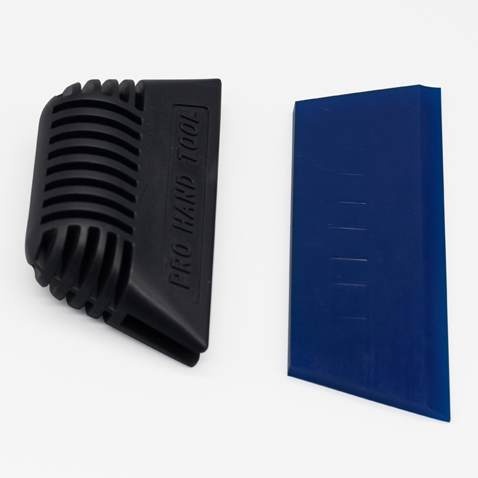 Scratch-Free Vinyl Wrap Squeegee for Flawless Car & Vehicle Wrapping | Professional Pro Hand Squeegee with Bluemax Blade for Window Tint, PPF Installa