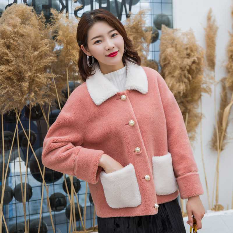 Women Winter faux Wool Overcoat casual warm Single Breasted fashion Thick Warm Fur Ladies Coat M1, Pink
Women Winter faux Wool Overcoat casual warm Single Breasted fashion Thick Warm Fur Ladies Coat M1, Pink