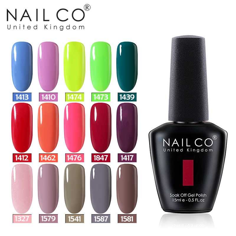 NAILCO LED Gel Nail Polish Glitter Soak Off Semi Permanant Gellak UV Gel Varnis New Color Nail Polish Design Art Laquer, 1555
NAILCO LED Gel Nail Polish Glitter Soak Off Semi Permanant Gellak UV Gel Varnis New Color Nail Polish Design Art Laquer, 1555