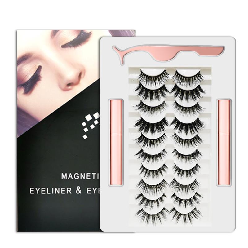 10 Pairs 3DMagnetic Eyelashes Mixture Style False Eyelashes Long Lasting Eyelash Extension Makeup Tools
10 Pairs 3DMagnetic Eyelashes Mixture Style False Eyelashes Long Lasting Eyelash Extension Makeup Tools