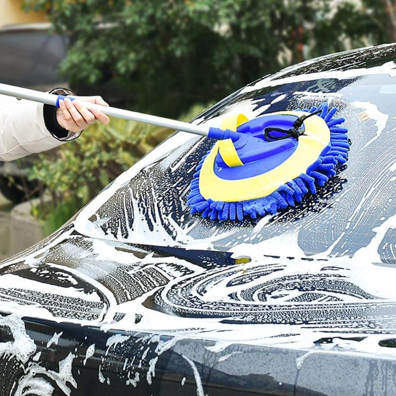 Retractable Car Wash Mop Miwith Aluminum Alloy Long Handle Microfiber Removal Detachable Dual-use Dust Mop Car Cleaning Tool
Retractable Car Wash Mop Miwith Aluminum Alloy Long Handle Microfiber Removal Detachable Dual-use Dust Mop Car Cleaning Tool