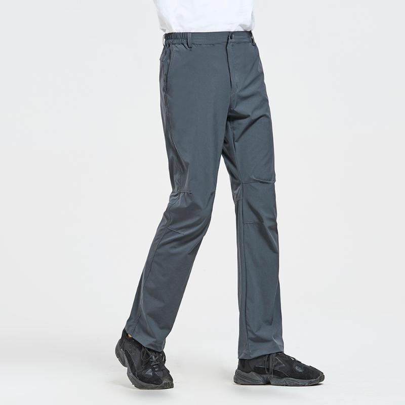Stretch Hiking Pants Men Summer Quick Dry Trousers Mens Mountain Climbing Outdoor Pants Male Travel Fishing, Black