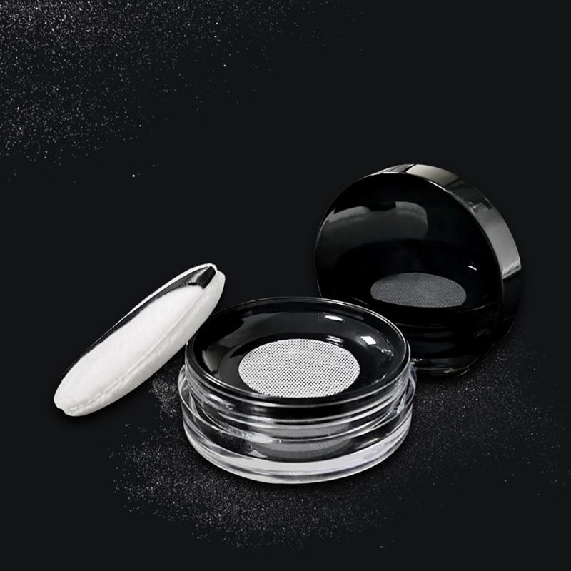 10g Empty Puff Boxes Loose Container Sifter Reusable Round Shape Travel Lightweight Compact Cosmetic With Sieve Handheld
10g Empty Puff Boxes Loose Container Sifter Reusable Round Shape Travel Lightweight Compact Cosmetic With Sieve Handheld