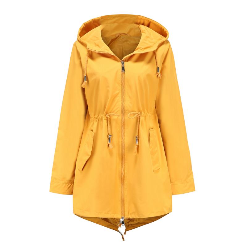 Plus Size Womens Long Coat Waterproof Jacket Hooded Windbreaker Outerwear Overcoat Zipper Casual Wear Quality Women Clothes, Black
Plus Size Womens Long Coat Waterproof Jacket Hooded Windbreaker Outerwear Overcoat Zipper Casual Wear Quality Women Clothes, Black