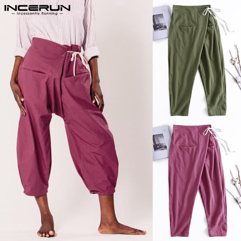 Fashion Men Pants Harem Trousers Wide Legs Male Pant NEW Drop-Crotch Loose Baggy Yoga-pants Elastic Waist Pantalon Joogers 5XL, Army green pants
Fashion Men Pants Harem Trousers Wide Legs Male Pant NEW Drop-Crotch Loose Baggy Yoga-pants Elastic Waist Pantalon Joogers 5XL, Army green pants