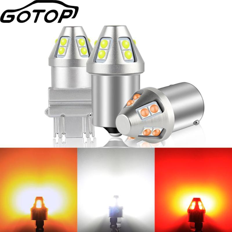 1pcs T20 1156 Led Bulb BA15S P21W BAU15S PY21W Car Turn Signal Lights BAY15D P21/5W 7440 7443 10SMD 3030 Chips T25 3157 R5W R10W, As pic
1pcs T20 1156 Led Bulb BA15S P21W BAU15S PY21W Car Turn Signal Lights BAY15D P21/5W 7440 7443 10SMD 3030 Chips T25 3157 R5W R10W, As pic