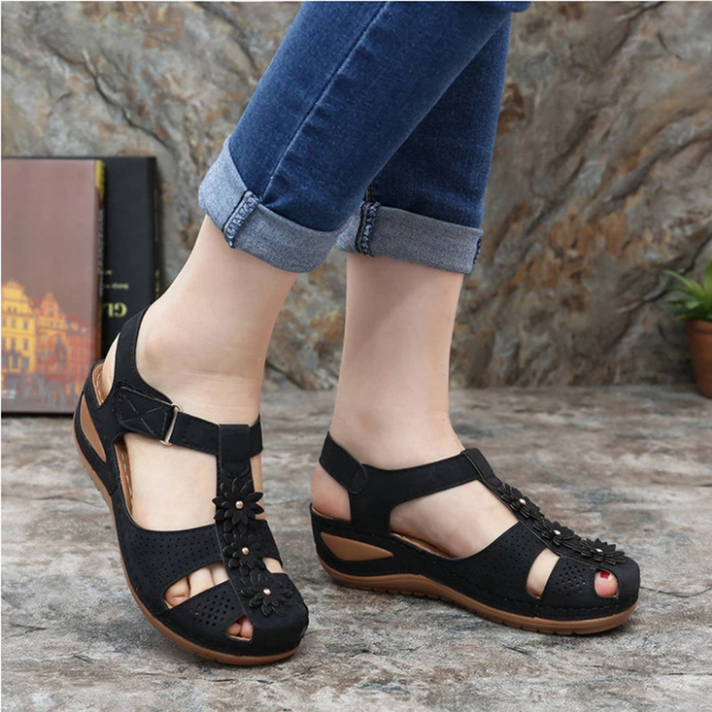 Women Sandals 2020 Women's Soft Bottom Wedges Shoes Ladies Flower Woman Platform Casual Female Beach Shoes Size 44 Plus, Beige
Women Sandals 2020 Women's Soft Bottom Wedges Shoes Ladies Flower Woman Platform Casual Female Beach Shoes Size 44 Plus, Beige