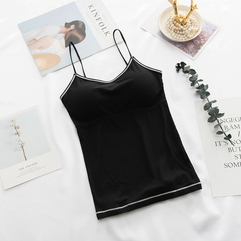 FashionWomen Summer Off Shoulder Camisole Slim Sexy Strap Top Female Padded Tank Top Camisole, Pink
FashionWomen Summer Off Shoulder Camisole Slim Sexy Strap Top Female Padded Tank Top Camisole, Pink