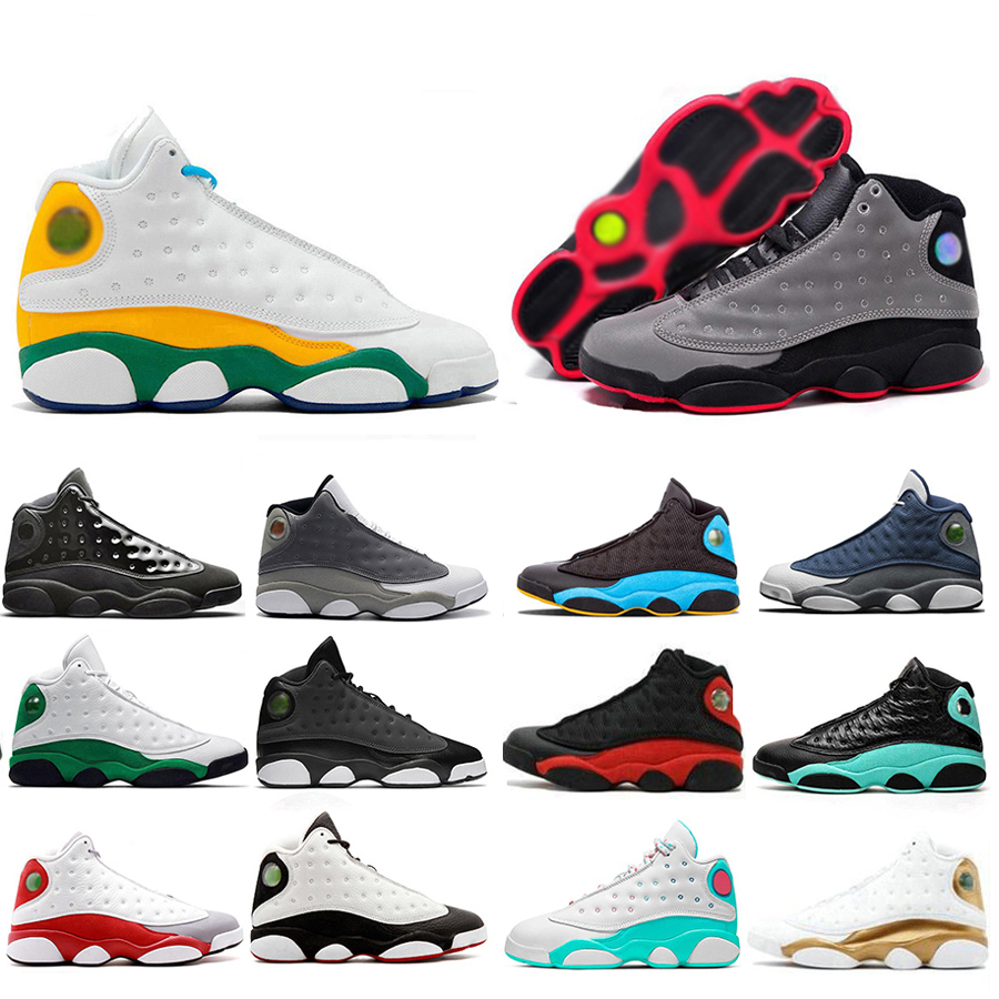 New Arrival Playground Lucky Green 13s Basketball Shoes Atmosphere Grey 13 DMP Black Cat Altitude Grey Reflective Mens Trainers Sneakers, Olive brown 40-47
New Arrival Playground Lucky Green 13s Basketball Shoes Atmosphere Grey 13 DMP Black Cat Altitude Grey Reflective Mens Trainers Sneakers, Olive brown 40-47