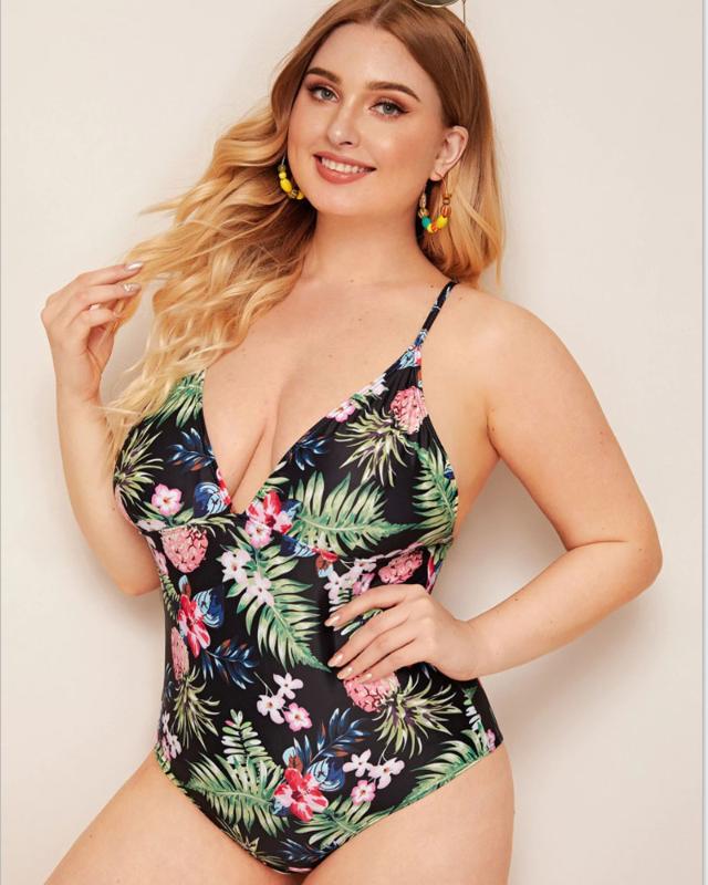 2002 New Plus Size 4XL One-piece Swimsuit Backless Deep V neck Summer Sexy Bikini Set Ladies Beach Bathing Suit Swimwear
2002 New Plus Size 4XL One-piece Swimsuit Backless Deep V neck Summer Sexy Bikini Set Ladies Beach Bathing Suit Swimwear