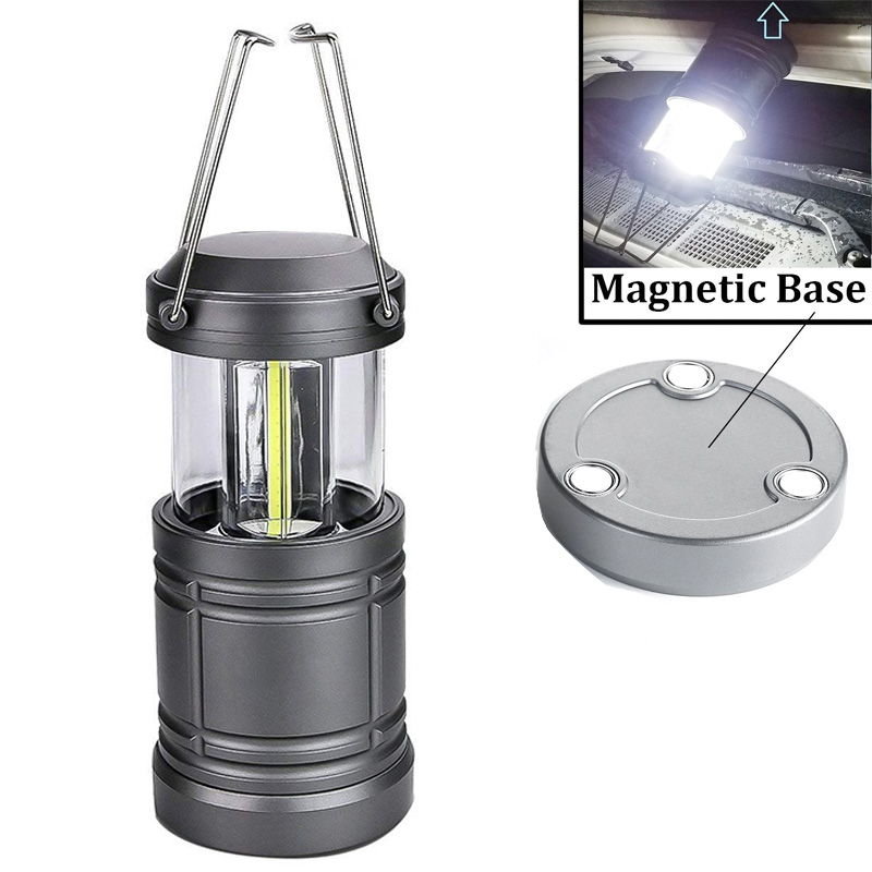 Ultra Bright LED Camping Lantern 3*COB Portable Battery Outdoor Tent Lamp Hanging Collapsible LED Camp Lantern
Ultra Bright LED Camping Lantern 3*COB Portable Battery Outdoor Tent Lamp Hanging Collapsible LED Camp Lantern