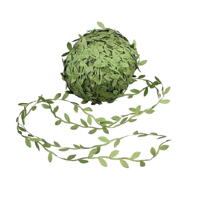 20m 1roll Artificial Leaves Green Simulation Cloth Decorative Garland Leaves Rattans for party wedding wall decoration, Green 20m
20m 1roll Artificial Leaves Green Simulation Cloth Decorative Garland Leaves Rattans for party wedding wall decoration, Green 20m