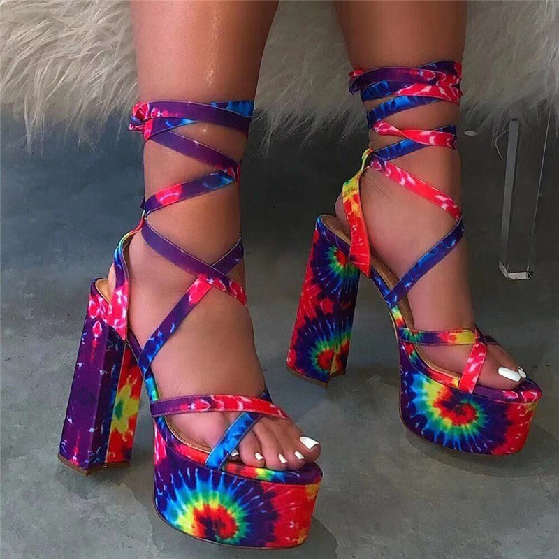 Women's Sandals Peep Toe Ankle Sandals New Ladies Pattern Platform Thick High Heels Female Summer Shoes #22, Rd
Women's Sandals Peep Toe Ankle Sandals New Ladies Pattern Platform Thick High Heels Female Summer Shoes #22, Rd