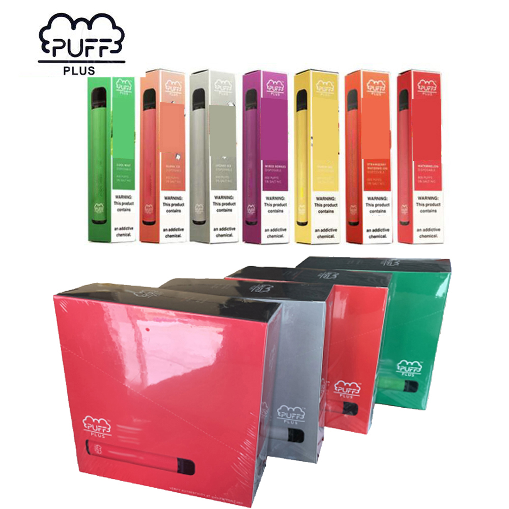 Newest Puff bar Plus cigarette Disposable Device empty Pod Starter Kit Upgraded 550mAh Battery 3.2ml Cartridge Vape 37 color
Newest Puff bar Plus cigarette Disposable Device empty Pod Starter Kit Upgraded 550mAh Battery 3.2ml Cartridge Vape 37 color