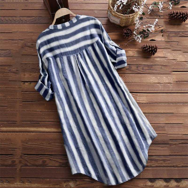 Women Casual Stripe Top Shirts Loose Long Sleeve Casual Stand Collar Stripe Blouse Shirt Ladies Cotton Blend Soft Blouse, Black
Women Casual Stripe Top Shirts Loose Long Sleeve Casual Stand Collar Stripe Blouse Shirt Ladies Cotton Blend Soft Blouse, Black