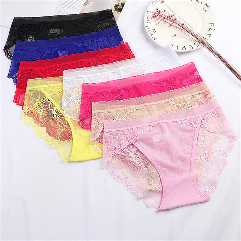 3PCS Womens Sexy Lace Transparent Panties Thongs Female Underwear Briefs Cotton Crotch Push Up Panty Underpants Intimates 1531, Rose blue yellow
3PCS Womens Sexy Lace Transparent Panties Thongs Female Underwear Briefs Cotton Crotch Push Up Panty Underpants Intimates 1531, Rose blue yellow