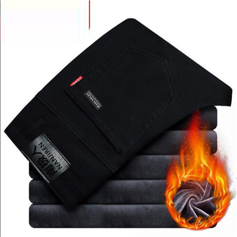 Men Fashion Winter Jeans Men Black Slim Fit Stretch Thick Velvet Pants Warm Jeans Casual Fleece Trousers Male, 001
Men Fashion Winter Jeans Men Black Slim Fit Stretch Thick Velvet Pants Warm Jeans Casual Fleece Trousers Male, 001
