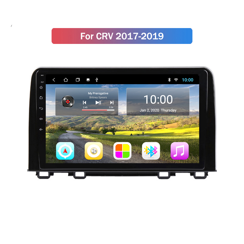 Android 10 Car Radio Video Touch Screen GPS Wifi Autoradio MP5 Player for Honda CRV 2017-2019
Android 10 Car Radio Video Touch Screen GPS Wifi Autoradio MP5 Player for Honda CRV 2017-2019