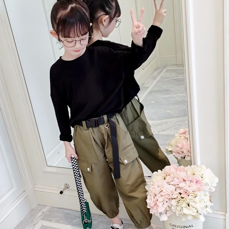 Teenager Girls Clothing Set Female Child Korean Leasure Long Sleeve Two Piece Suit 2020 Autumn Kid Outfits 3 4 5 6 8 10 12 Years, White 
Teenager Girls Clothing Set Female Child Korean Leasure Long Sleeve Two Piece Suit 2020 Autumn Kid Outfits 3 4 5 6 8 10 12 Years, White