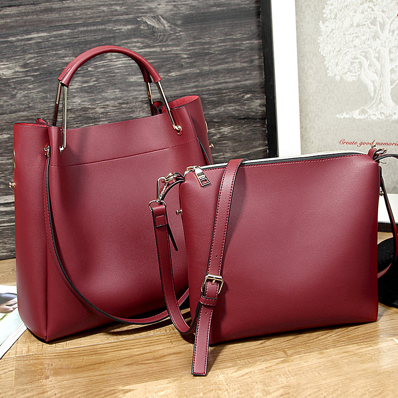 2/pc New Fashion Leather Hand Bags Women Shoulder Bags European Designer Lady Casual Tote Bucket Bag Feminino Mother Bag Summer, Black
2/pc New Fashion Leather Hand Bags Women Shoulder Bags European Designer Lady Casual Tote Bucket Bag Feminino Mother Bag Summer, Black