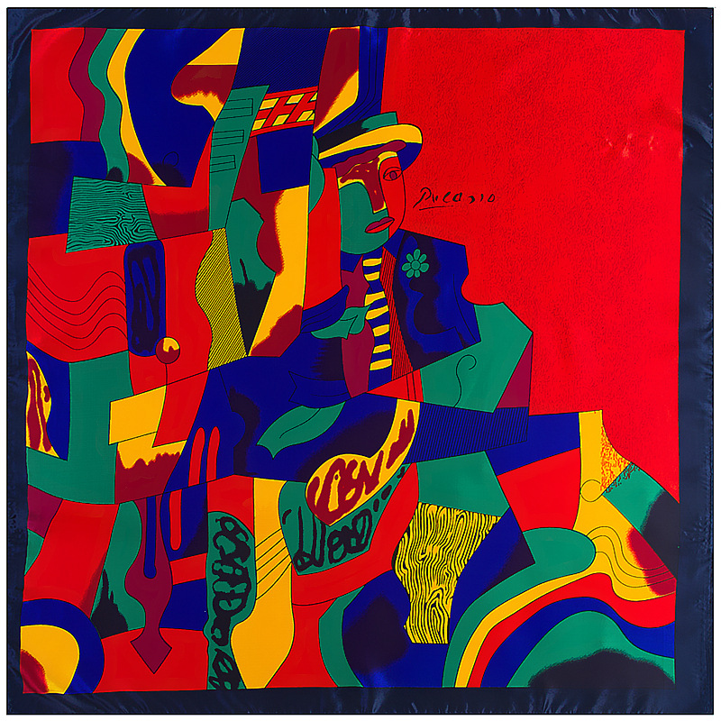 Silk Scarf Ladies D… - image